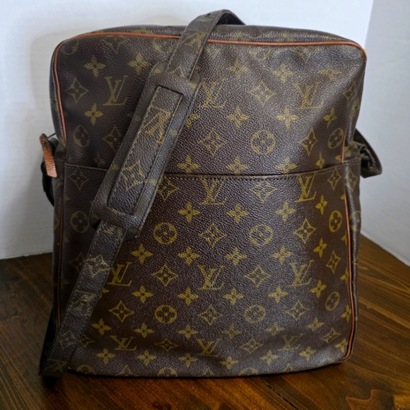 Louis Vuitton Marceau Monogram Shoulder Bag/crossbody Vintage-made In 1982 - Picture 1 of 17